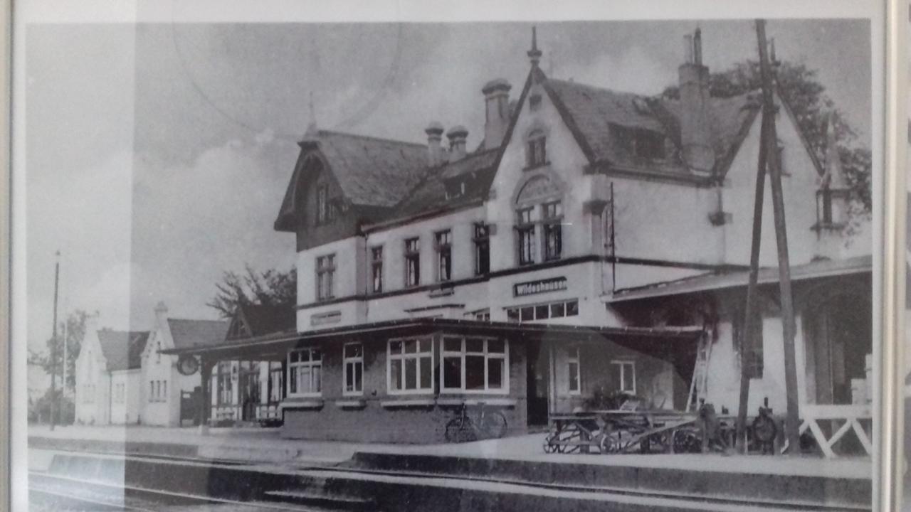 Historisches Hotel Wildeshauser Bahnhof Wildeshausen Exterior foto